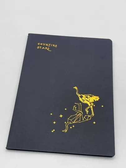 Тетрадь с черными листами,A4,30л