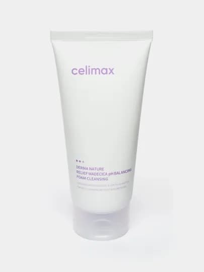 Очищающая пенка Celimax Derma Nature Relief Madecica pH Balancing Foam Cleansing, 150 мл — NADI-NSCXDFC