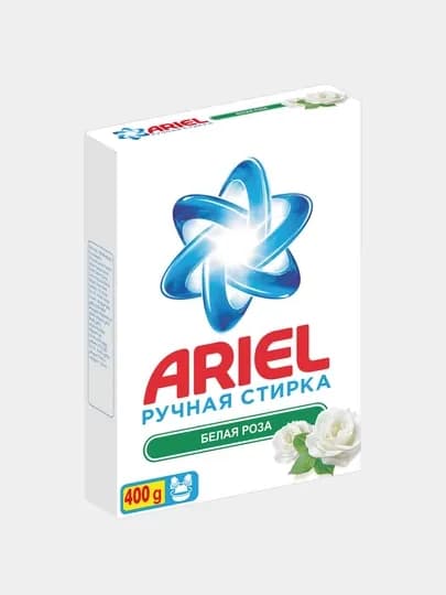 ARIEL Стиральный порошок для ручной стирки Белая роза 400 г