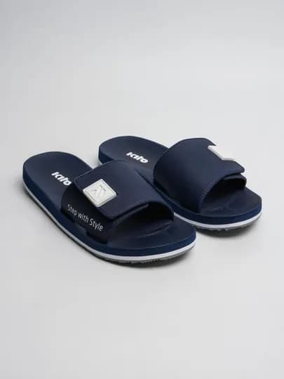 Мужские шлёпанцы, пляжная обувь, Kito, летние, размеры 36-39, 40-43 размеры, 3 цвета — HITHAI-KITONAV-ИНДИГО-37