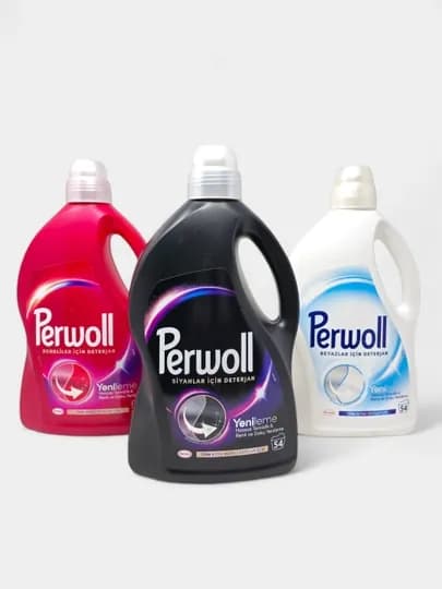 Гель для стирки Perwoll эффект восстановления для цветного, 3.96 л