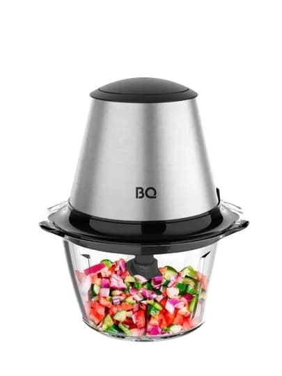 Измельчитель-чоппер BQ CH1005 для мяса и овощей, объем чаши 1200 мл, 2 режима скорости, 500 Вт — BQ-CH1005