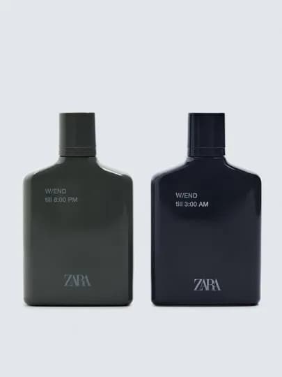Туалетная вода для мужчин ZARA W/End till 8.00 pm 100 мл + W/End till 3:00 am, 100 мл
