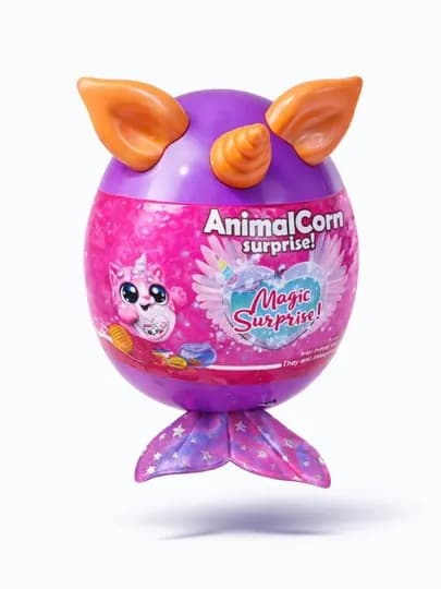 Игрушка-сюрприз AnimalCorn Magic Surprise, волшебный единорог в капсуле — MJTOYS-EGG