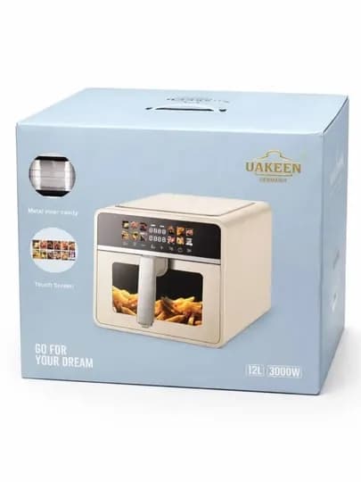 Аэрогриль Uakeen GERMANY, 12 л, 10 в 1 — TSFERA-ZL1713