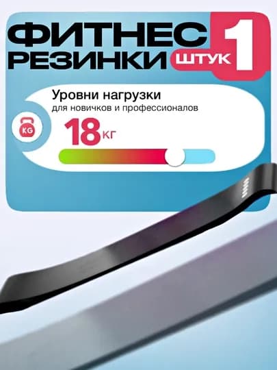 Резинка для фитнеса, йоги и спорта, универсальная, эластичная
