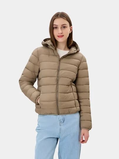 TERRA PRO Женская куртка короткая длина AW23WBA-52059 — TERRA-52059-КАРМЛН-M