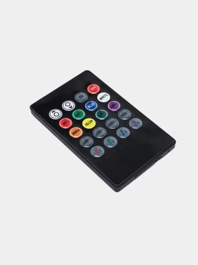 Подсветка салона для ног светодиодная в авто RGB, со звуковым контроллером, 48 LED