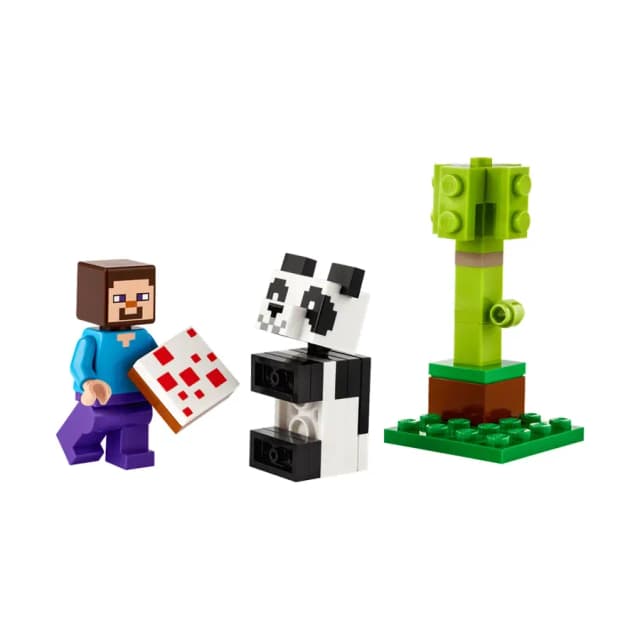Конструктор LEGO MINECRAFT Стив и малыш панда 30672 6+