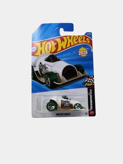 HOT WHEELS машинка, 7 см — вариант для подарка и коллекции — MARFAS-HOTWHEEL1-БЕЛЫЙ