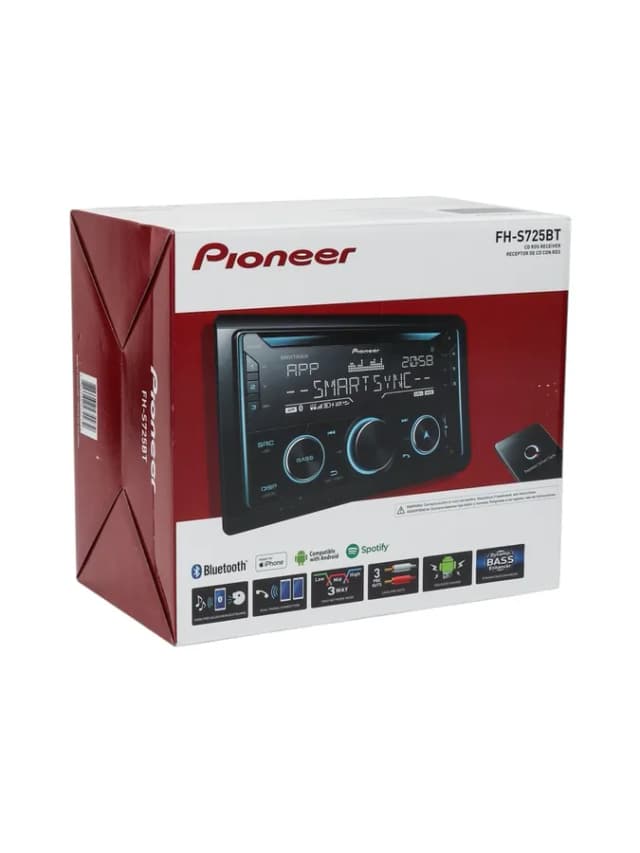 Автомагнитолы Pioneer FH-S725BT, черный