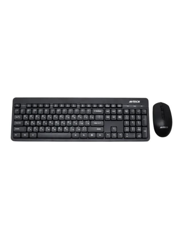 Беспроводной набор клавиатура и мышь Avtech AVT CW602 (Black)