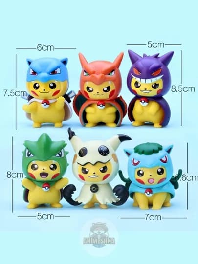 Сюрприз бокс аниме Покемон Pokemon Пикачу Pikachu – blind box подарочная фигурка