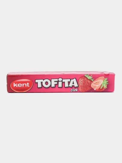 ИРИСКИ TOFITA КЛУБНИКА "TOFITA YUMI STRAWBERRY" 47G*20*12