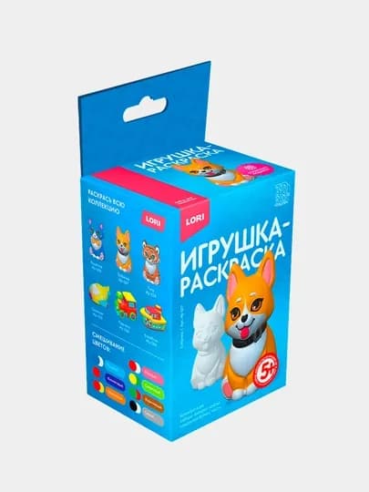Игрушка-раскраска Lori Собачка Ир-027, 3D — GT-P079DCF