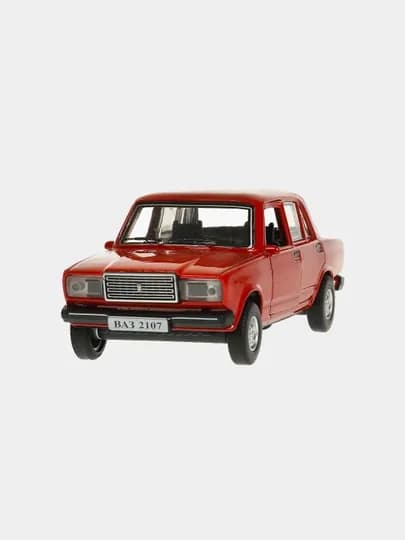 Игрушечный автомобиль «Жигули Лада ВАЗ 2107» из металла, технопарк, с открывающимися дверями — ЖТ-JT21071