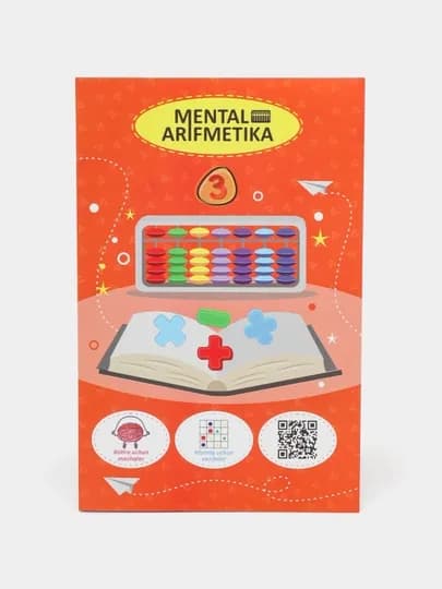 Ментальная книга из 1,2,3 частей, тетрадь и книга — MBOOKUZ-MENTAL-ОРАНЖ