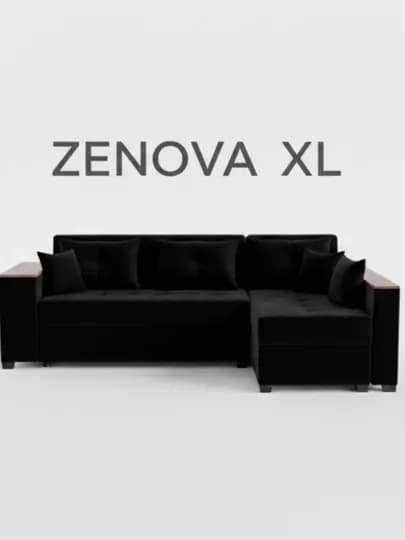 «ZENOVA XL» мебель, мягкая мебель, мебель для гостиной, кухонная мебель, детская мебель — LOFTFUR-ZENOVAPRO260X150-УГОЛЬН-150CHAP-150KOJA-150Dyuq
