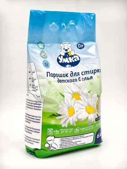Порошок для стирки детского белья Умка, 6 кг