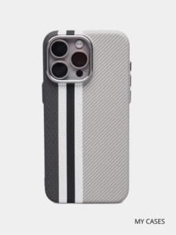 Чехол Carbon для iPhone 13–17 Pro,Pro Max, с Magsafe, ультратонкий, легкий — OPTOMAK-PITAKA02-CЕРМЕЛ-17AIR