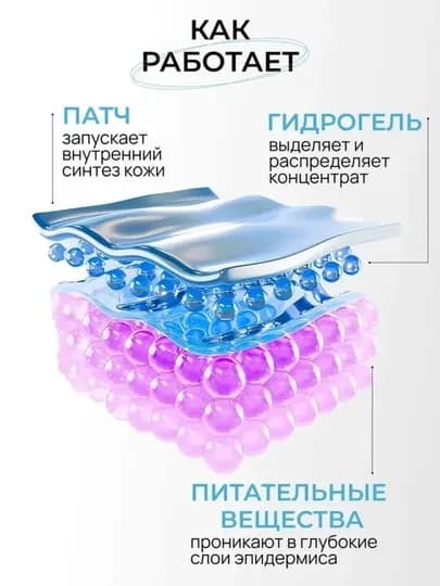 Патчи для глаз, коллагеном, от морщин вокруг глаз и мешков, гидрогелиевые, аминокислотные — ОАЗИСК-SADOERП-ОРАНЖ
