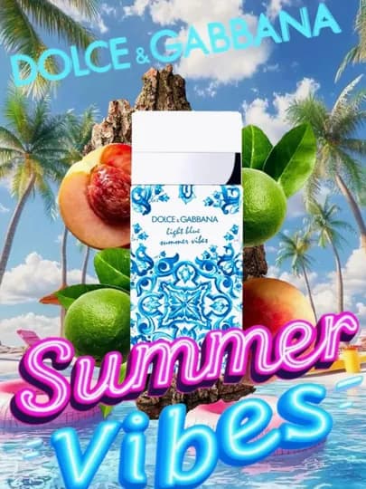 Туалетная вода Light Blue Summer Vibes Dolce&Gabbana, 5-100 мл — ORIANA-M6-r