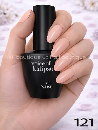 Voice of Calipso Gel Polish —профессиональный гель-лак с глубоким цветом и стойким блеском — UZNAIL-КАЛИПСО2-БЕЖЕВ