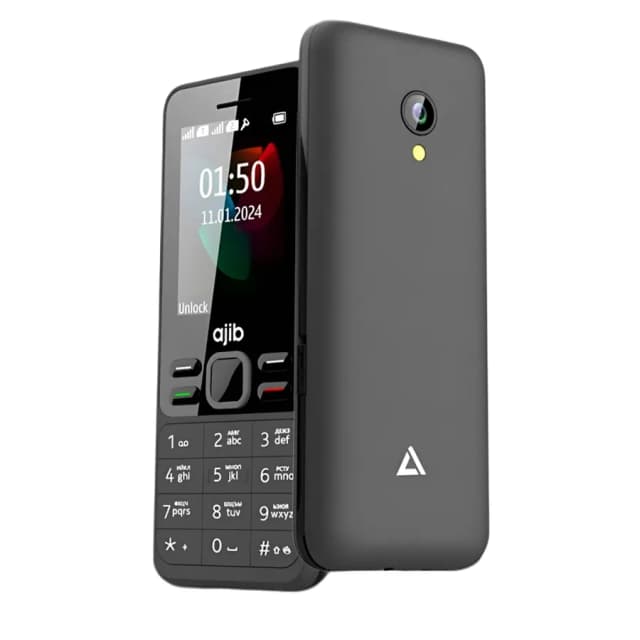 Ajib 5010 kulrang telefoni