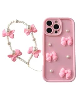 Чехол для iPhone 13, 14, 15, 16, 17, Pro, 13про, 14про, 15про, 16про, 16про макс, 17про — LAFIER-AYFONCHEH-РОЗОВ-17