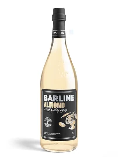Barline Almond — сироп Миндаль для кофе, коктейлей и десертов, 1 л