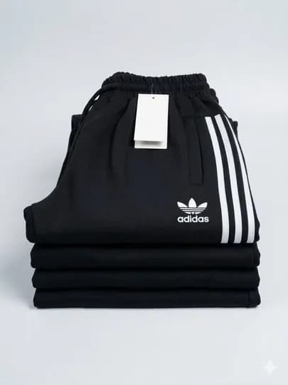 Мужские спортивные трико. Спортивные штаны — BIBICHA-TRIKOADIDAS-ЧЕРН-52