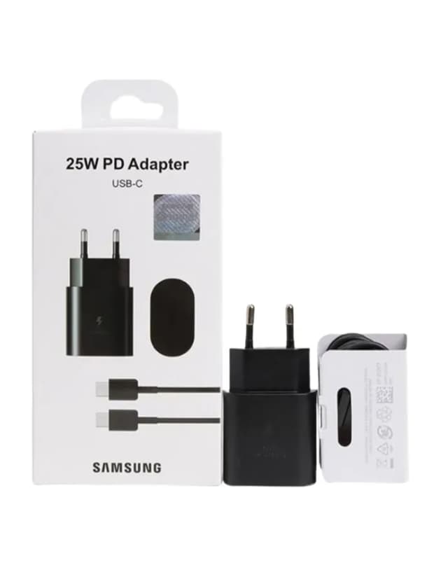 Samsung 25 Вт, двухпроводной тип 25 Вт Быстрая зарядка (копия)