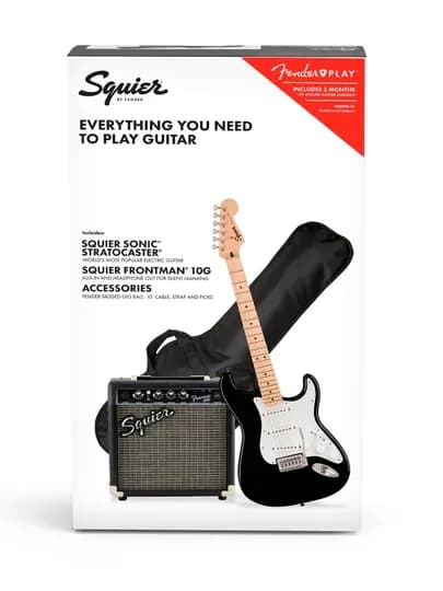 Набор Fender Squier Stratocaster, Электрогитара + Комбик