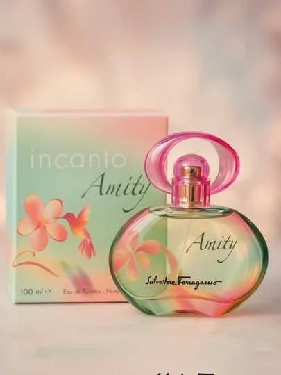 INCANTO AMITY SALVATORE FERRAGAMO, 100 мл, Eau De Toilette, для женщин, Италия 🇮🇹 — ПАРФЮМ1-INCAMTY