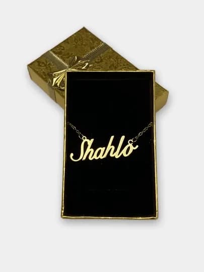 Цепочка на шею "Shahlo", с подарочной коробкой