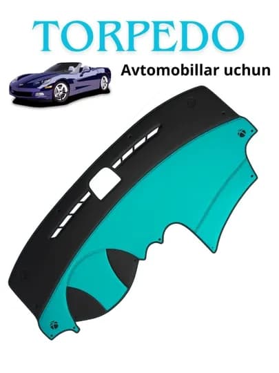 Коврик на торпеду автомобиля – Cobalt, Gentra, Nexia R3, Spark, Lacetti, Nexia 1, Nexia 2 — SEHRLI-TORPEDO-ЛАЗУР-Tracker