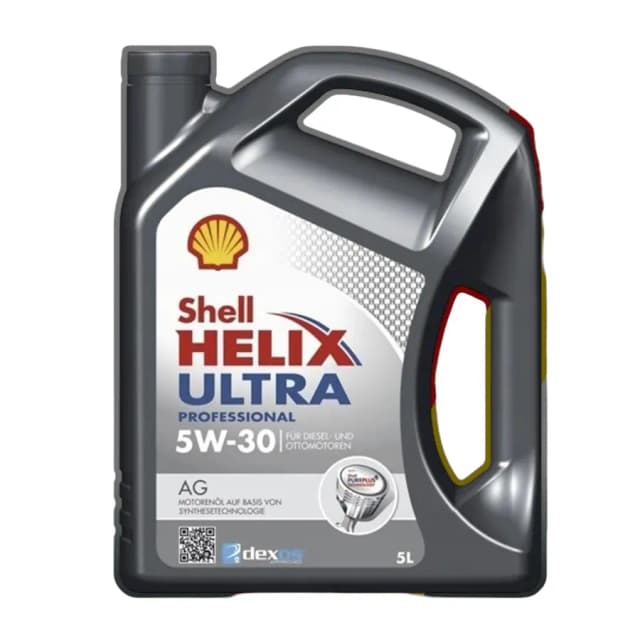Моторное масло Shell Helix Ultra AG 5W-30, серый