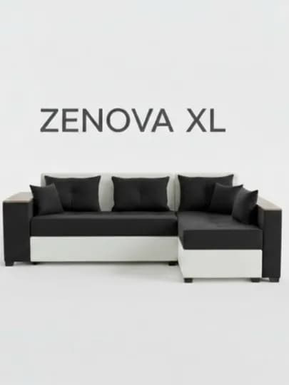 «ZENOVA XL» мебель, мягкая мебель, мебель для гостиной, кухонная мебель, детская мебель — LOFTFUR-ZENOVAPRO260X150-ЧЕРНСТЕ-150CHAP-150KOJA-150Dyuq