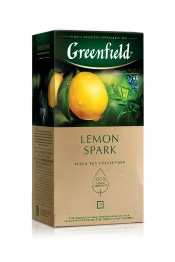 Чай черный Greenfield Lemon Spark, 1.5 г, 25 шт