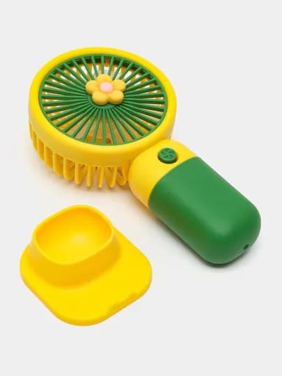Портативный мини вентилятор, ручной, USB — ATITRAI-FAN1234-ЗЕЛЕН