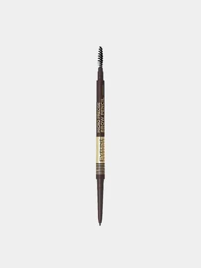 Карандаш для бровей Eveline Micro Precise Brow Pencil, серо-коричневый — MODUM1-P030B95