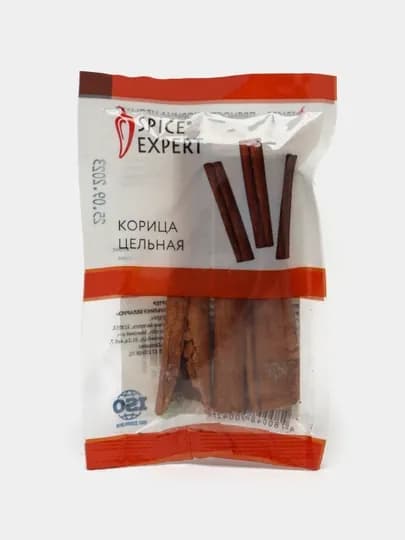 Корица цельная 15г, корица молотая 10г, корица в стеклянной банке, 40г Spice Expert