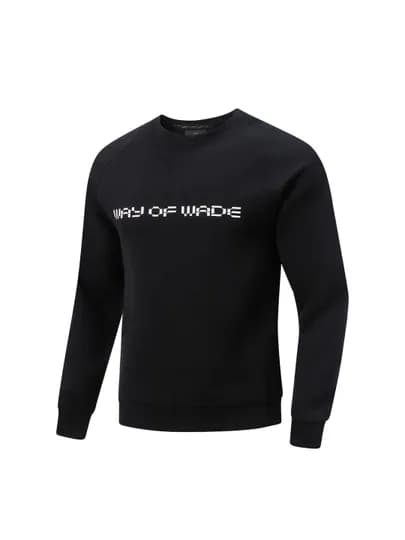 Свитшот Li-Ning AWDW287 Wade Performance Air Layer, AT DRY, свободный крой для тренировок