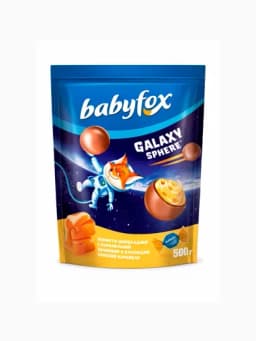 Шоколадные конфеты Babyfox galaxy с солёной карамелью 500 гр — ЯШКИНО-FOXWFEGTR