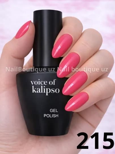 Voice of Calipso Gel Polish —профессиональный гель-лак с глубоким цветом и стойким блеском — UZNAIL-КАЛИПСО3-ФУКСИЯ