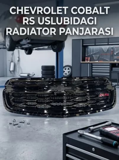 Облицовка решетка бампера тюнинг RS Chevrolet Cobalt, Spark Daewoo Damas