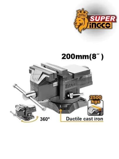 Тиски поворотные с наковальней Ingco HBV088 — INGCOGU-HBV088