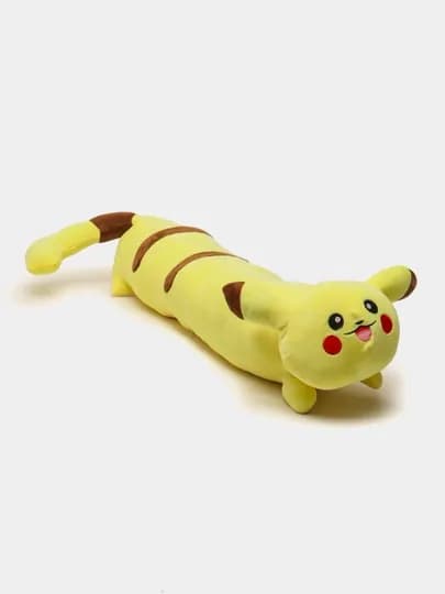 Мягкая игрушка-подушка кот-батон, собака хаски, панда, коала, гусеница, лиса, единорог — TOYMAG-IGRBAT-ЖЕЛТ-35