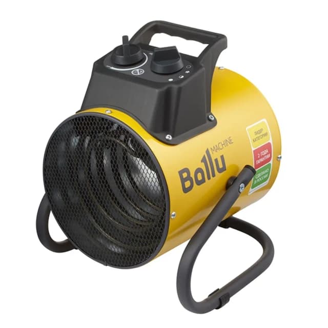 Ballu BHP-PE2-3 (3 kVt) issiqlik pushkasi, yoqilg‘isiz