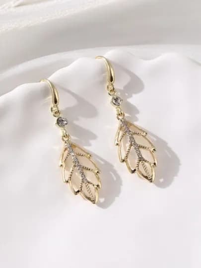 Модные серебряные серьги для женщин и девушек — ZARINA3-ZIRAK-КРАСН-YSL